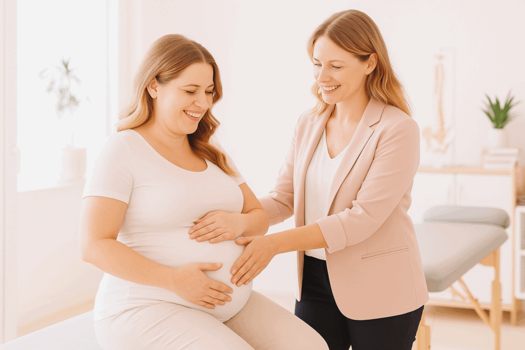 Chiropratique et grossesse: ce que vous pouvez faire pour plus de confort