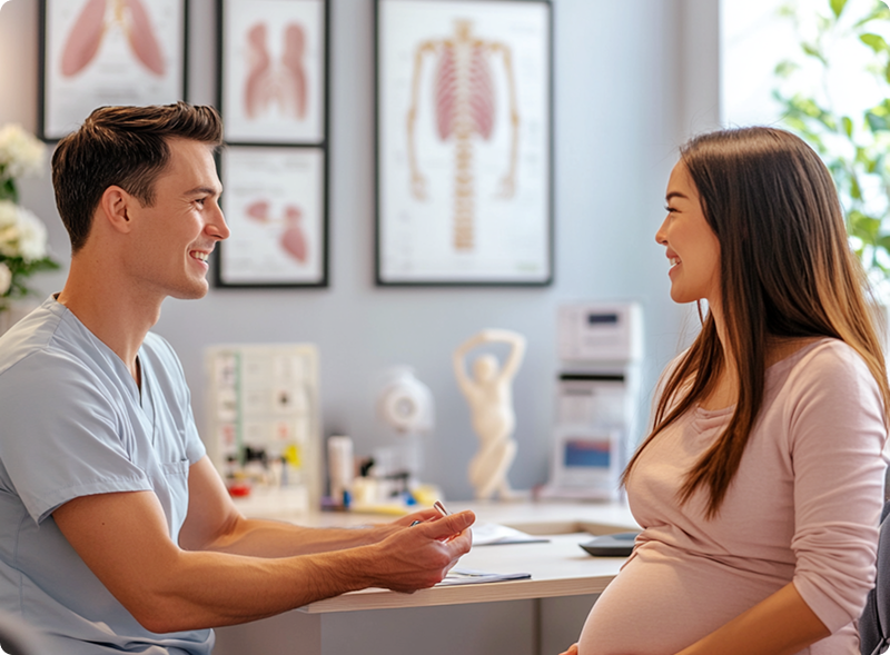 Soins périnataux - Conseils de posture et mouvements